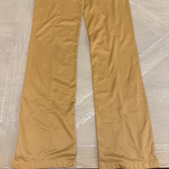 Baby Phat Tan Mustard Gold Casual Flared Track Pants - Picture 11 of 11